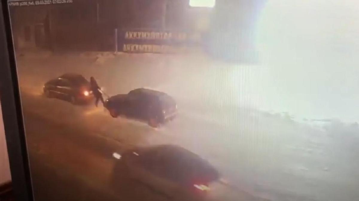Сразу 6 автомобилей попытались угнать за ночь в Нур-Султане (видео)