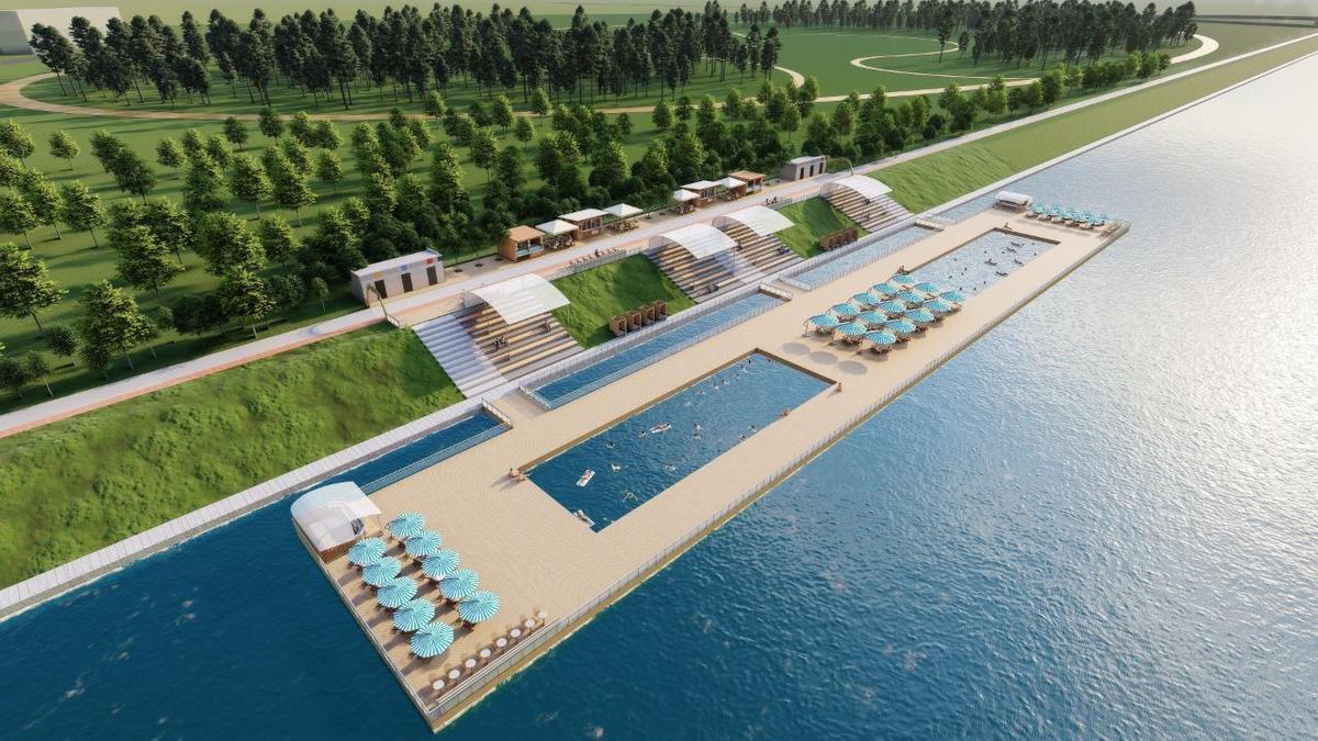 Новый пляж появится в Нур-Султане (фото)