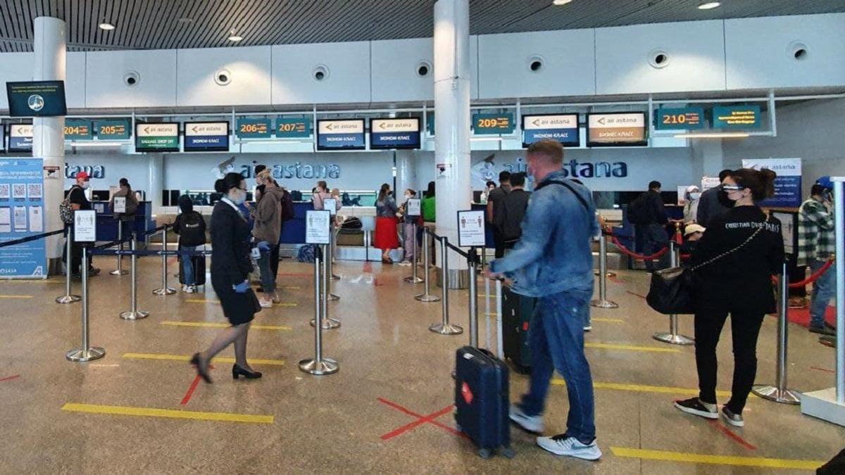 Пять рейсов задерживаются в аэропорту Нур-Султана