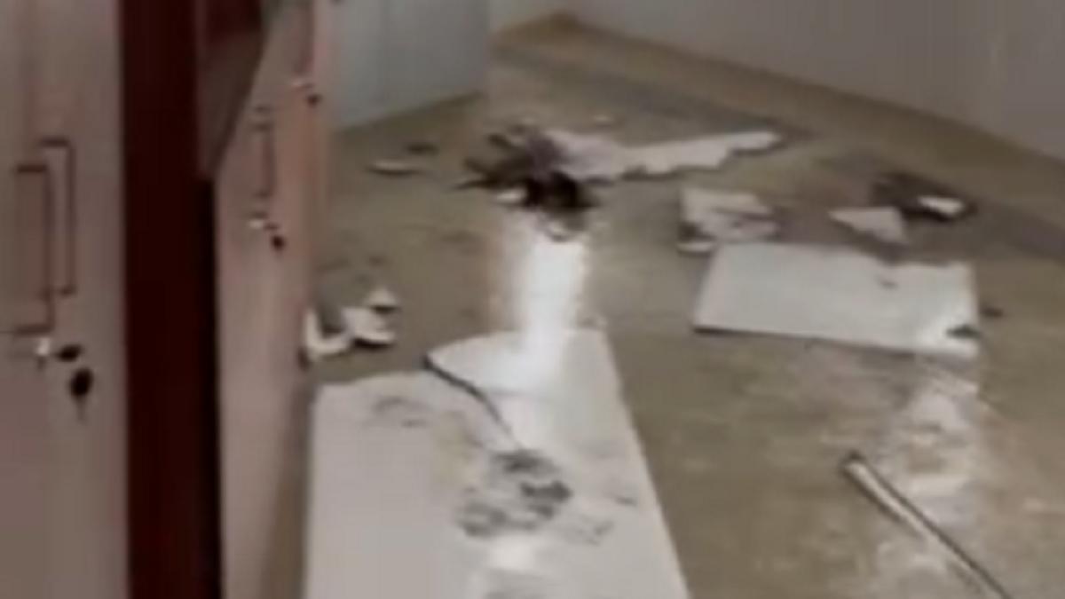 Потоп в здании вуза: прокомментировали случившееся