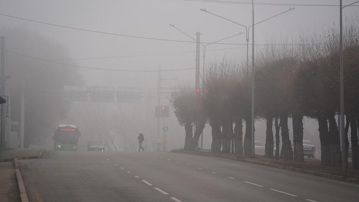 В Алматы было предложено запретить поездки в плохую погоду.