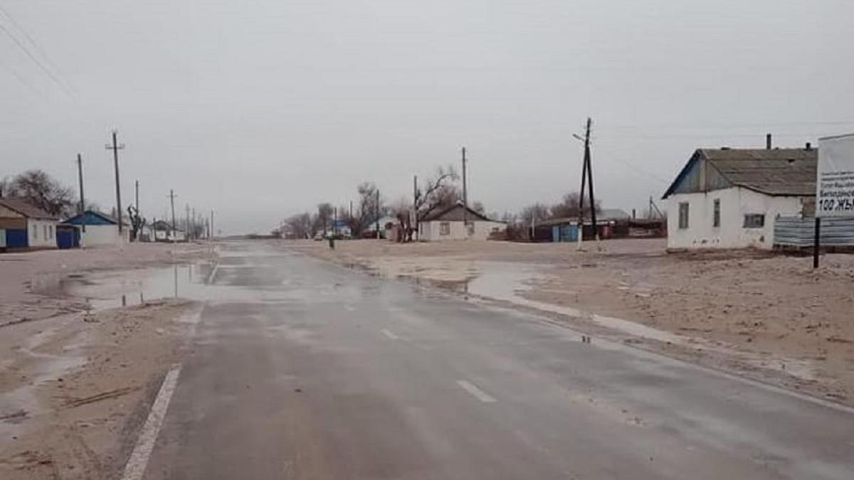 В акимате Казахстана отреагировали на сообщение о подтоплении села в Актюбинской области