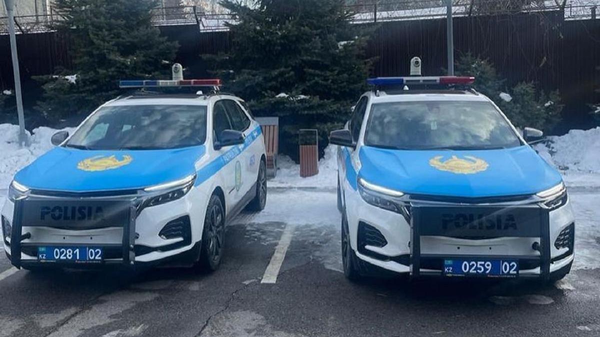 На патрульных машинах полиции Алматы появился новый «Сергекс» (фото и видео)